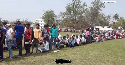 पर्सामा म्यादी प्रहरीको धुईचो , पहिलो दिन चारसय भन्दा बढी आवेदन